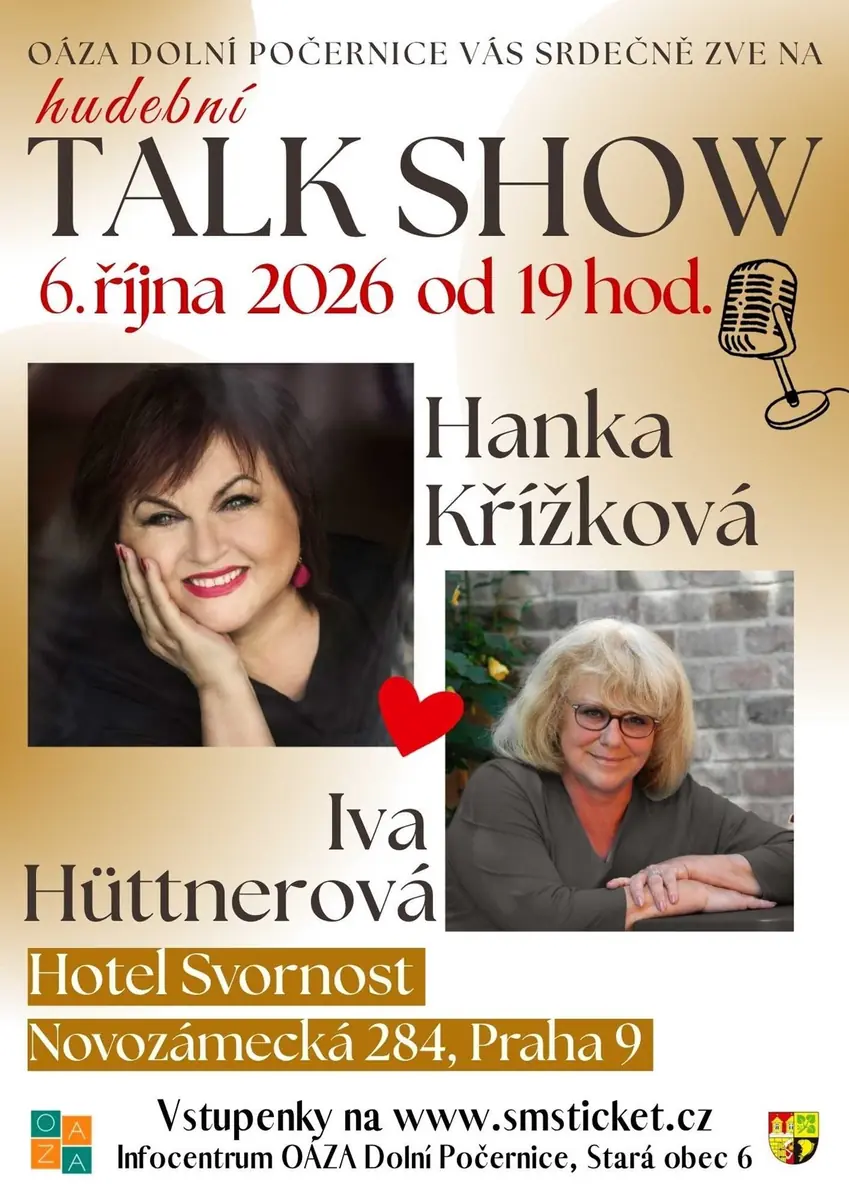 Musical Talk Show - Hanka Křížková und Iva Hüttnerová — Hotel Svornost, Prag
