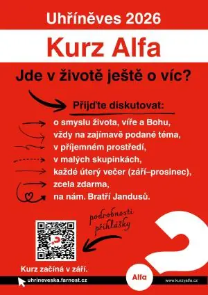 Alpha Course — Fara - zrcadlový sál (vchod přes dvůr), Prague