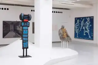 In der Ausstellung für eine Stunde: Das Ende der Schwarzweißzeit