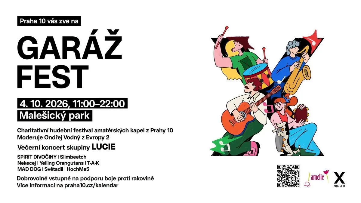Garáž Fest — Malešický park, Prague