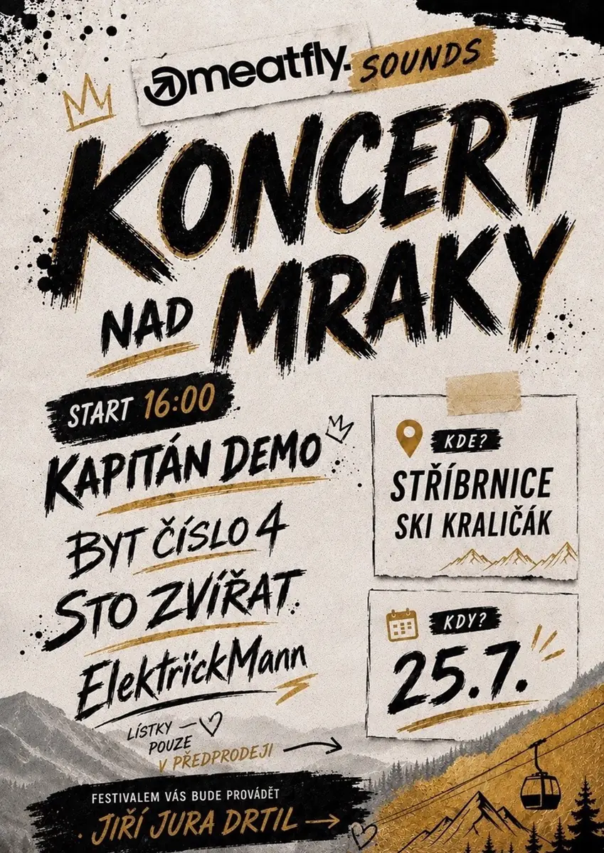 Концерт над хмарами — Areál Kraličák, Stříbrnice
