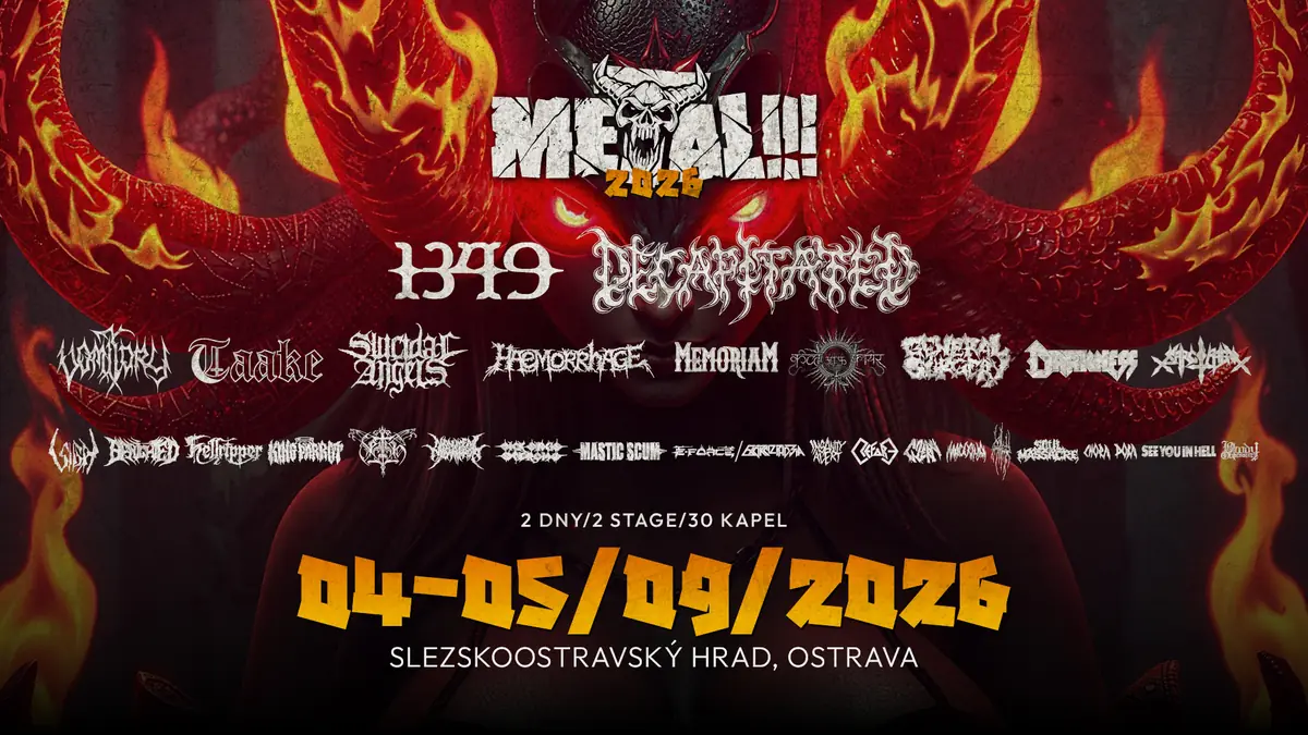 METAL!!! 2026 — Barrák, Ostrau