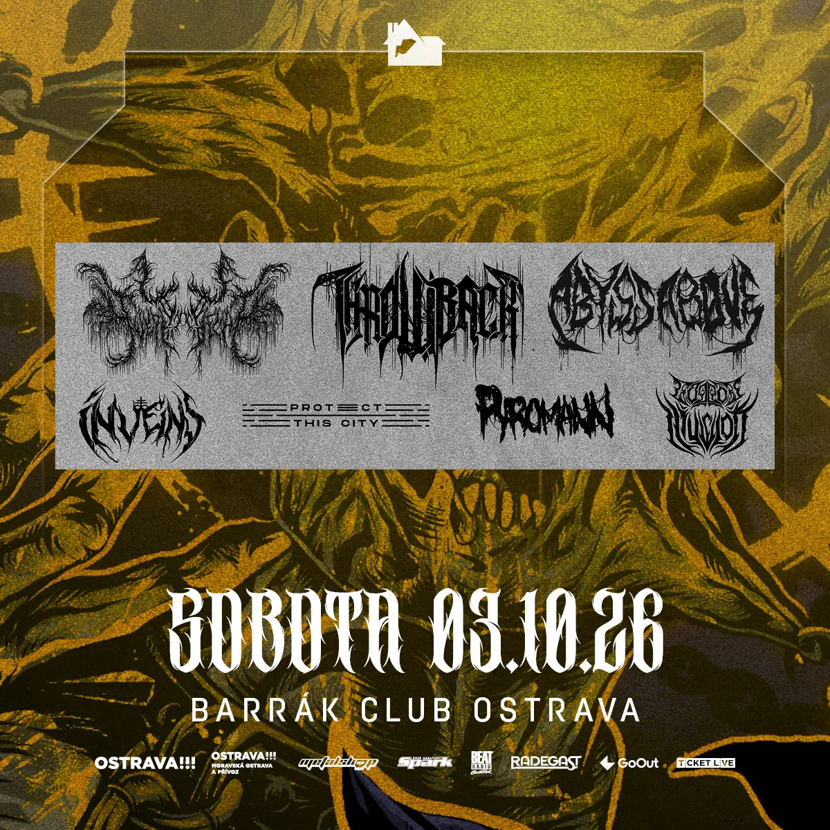 Swept Into Decay - BODY//GOLD EP Release — Barrák, Острава