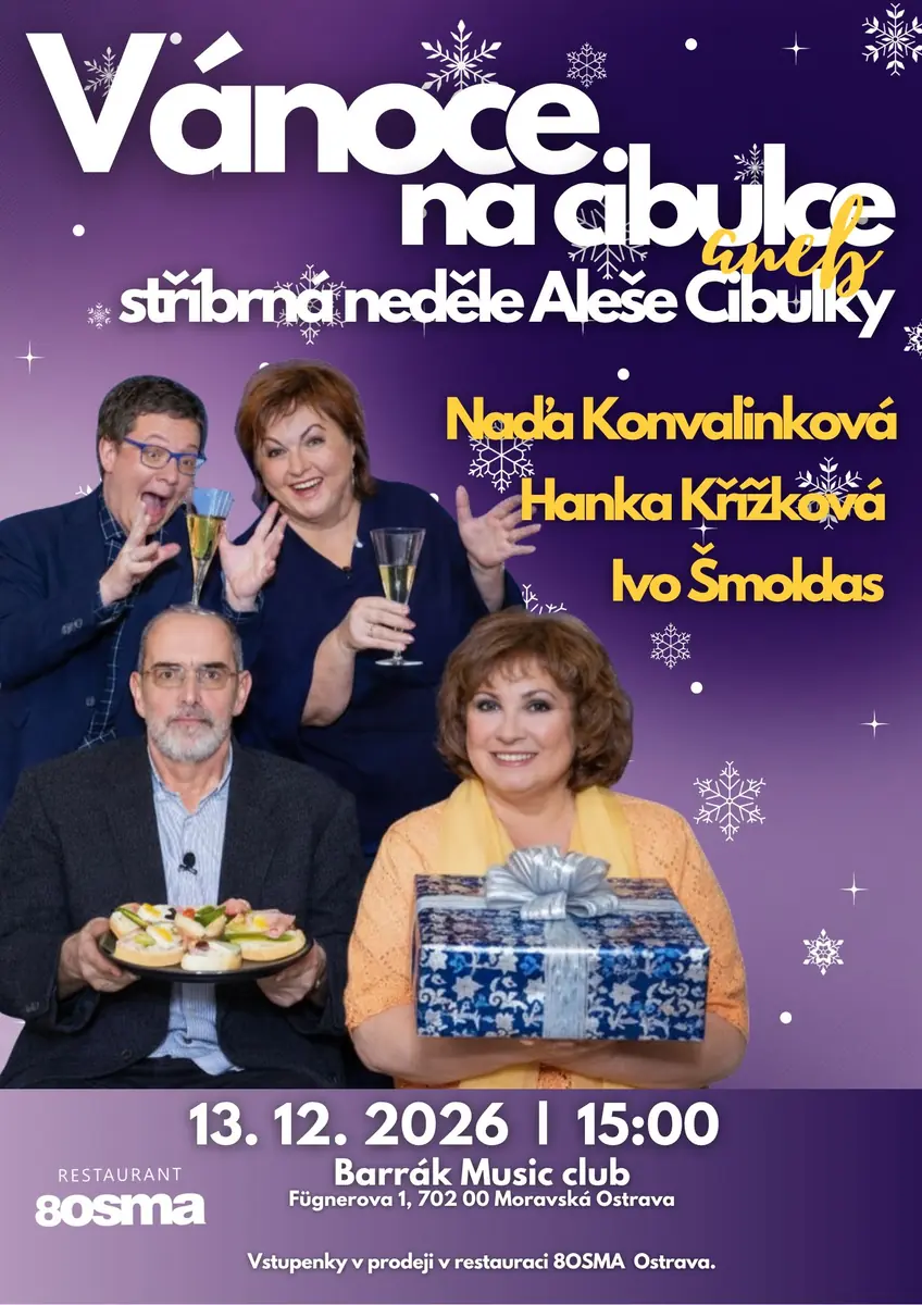 Christmas at Cibulka: Ales Cibulka's Silver Sunday — Barrák, Ostrava