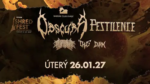 SHRED FEST 2027 - OBSCURA, PESTILENCE, CRYPTIC SHIFT, THUS, DVRK