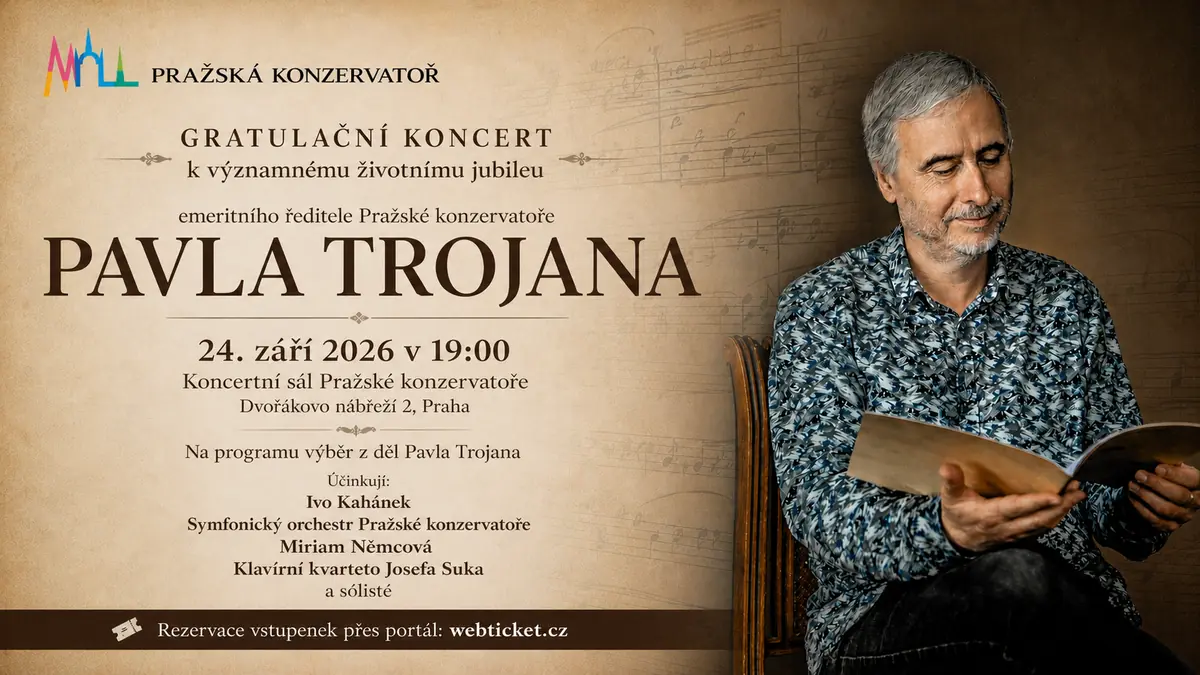 Jubilee Concert (Pavel Trojan 70) — Koncertní sál Na Rejdišti, Prague