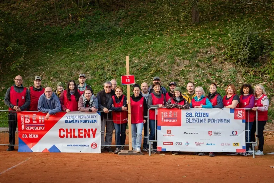 Sokol-Lauf der Republik 2026 — Sportplatz TJ Sokol Chleny, Chleny