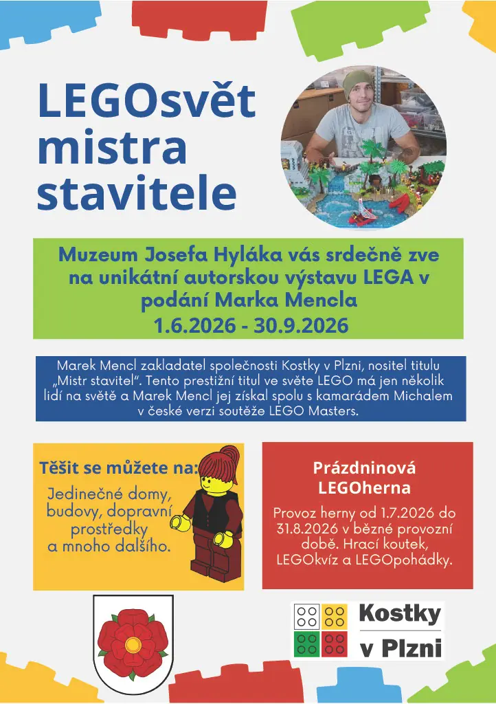 LEGOwelt des Meisterbauers — Muzeum Josefa Hyláka Radnice, Rokycany