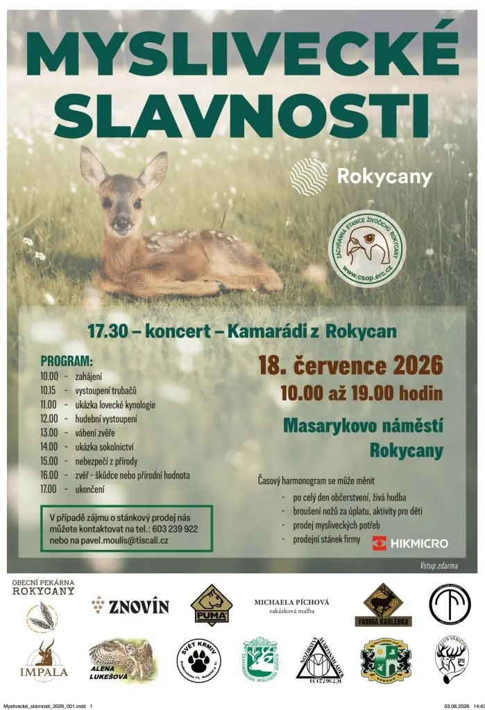 Myslivecké slavnosti — Rokycany