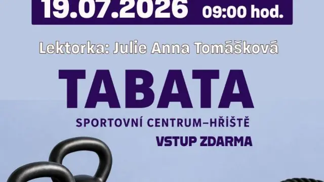 ЛЕТНИЙ ФЕСТИВАЛЬ: Воскресное занятие - табата — Комплекс Студенка, Studénka