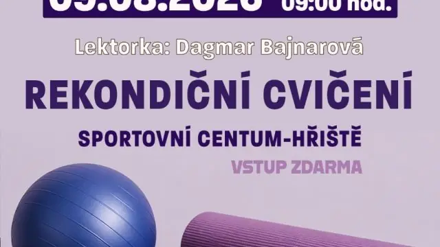 LETNÍ FESTIVAL: Nedělní cvičení - rekondiční cvičení — Areál Srudénka, Studénka