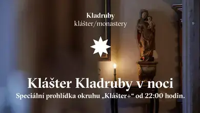 Монастир Кладруб вночі — Монастир Кладруби, Kladruby