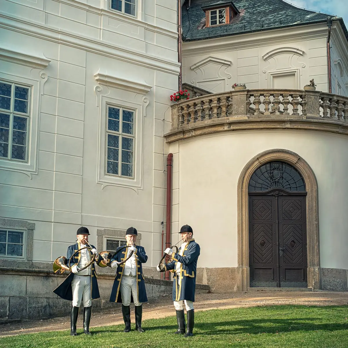 Праздник лошадей и традиций — Дворец Карлова Корона, Chlumec nad Cidlinou