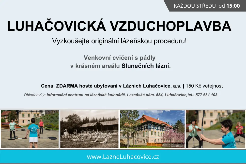 Luhačovice Luftkur — Gewächshausgebäude in Sonnenbädern, Luhačovice