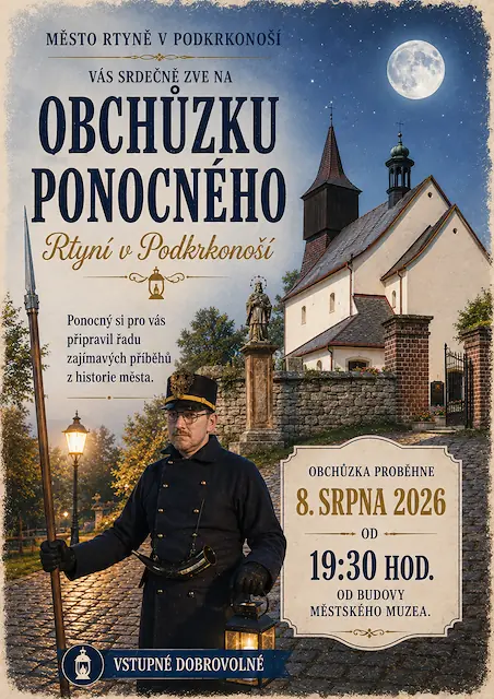 Нічна прогулянка з нічним сторожем у Ртині в Подкрконошах — Природний комплекс Ртинь в Подкрконошье, Rtyně v Podkrkonoší