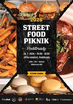 STREET FOOD PIKNIK PODĚBRADY 2026 — Poděbrady, Nymburk