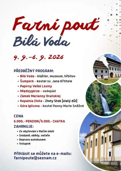 Parish Fair - Bílá Voda — Church of the Holy Family, Luhačovice