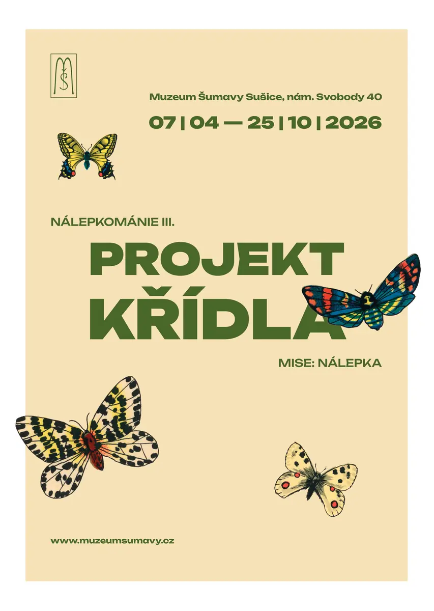 NÁLEPKOMÁNIE III. — Muzeum Šumavy Sušice, Sušice