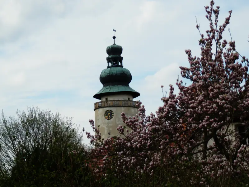 Sommerferien auf dem Turm - Mittelalterlicher Turm von Schloss Lemberk für Besucher geöffnet — Lemberk, Jablonné v Podještědí