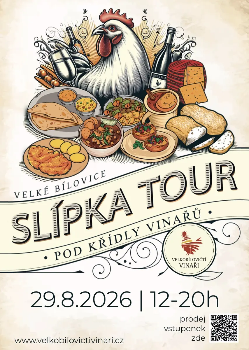 Slípka Tour pod křídly vinařů — Velkobílovičtí vinaři, Velké Bílovice