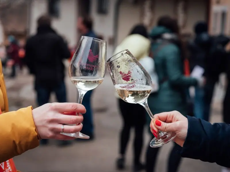 St.-Martins-Weinfest auf den Purýnky — Velkobílovičtí Winzer, Velké Bílovice