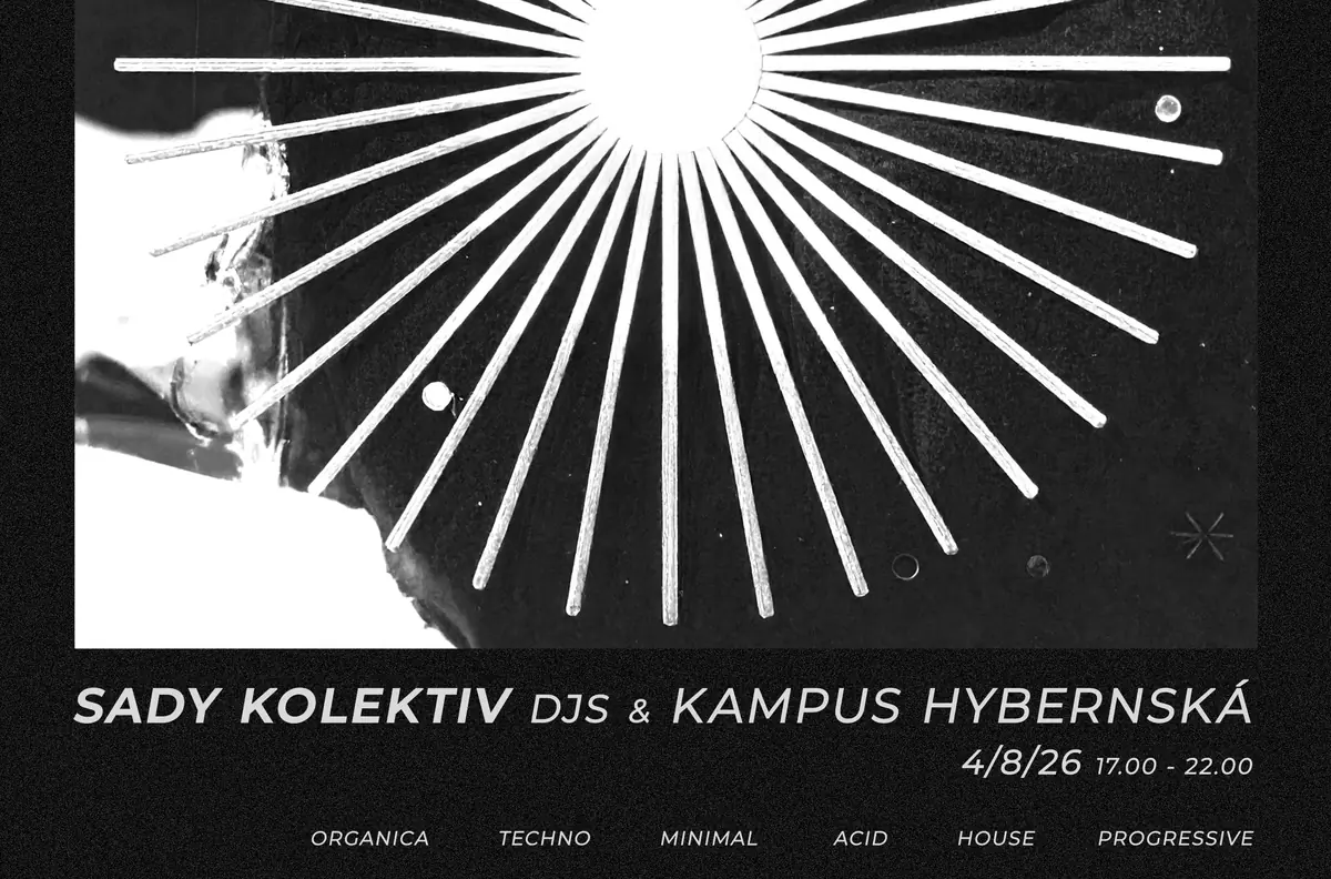 HYB4 Musik: Sady Collective DJs — HYB4 Galerie, Prag