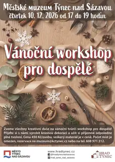 Vánoční workshop pro dospělé