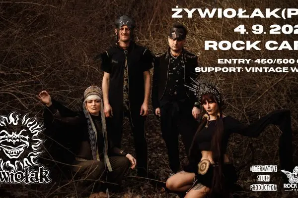 Żywiołak (Pl) + Vintage Wine — Rock Café, Прага