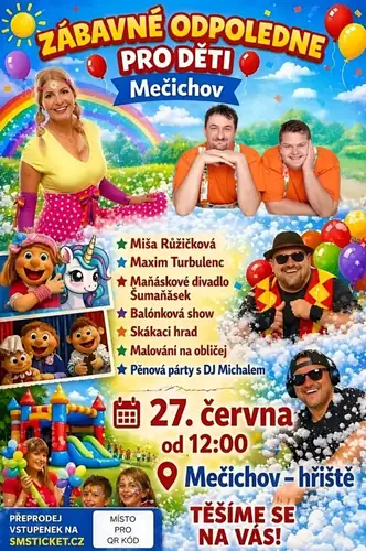 Spaßnachmittag für Kinder – Míša Růžičková und Maxim Turbulenc