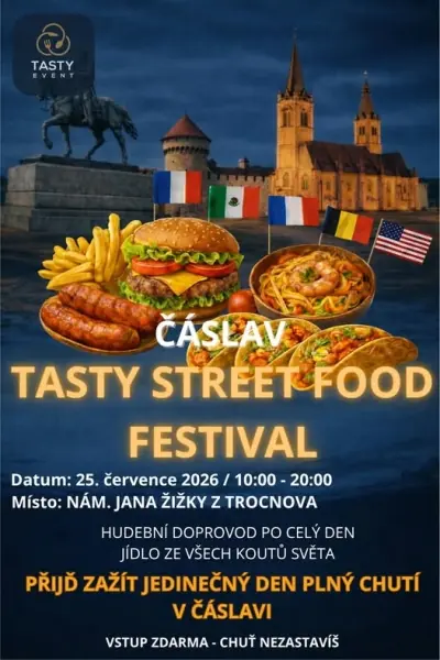 Tasty street food festival — Soumrak času, Čáslav