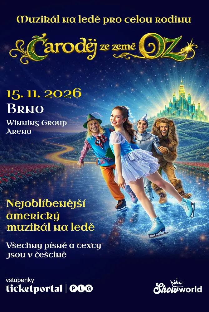 Чарівник із країни Оз — Winning Group Arena, Брно