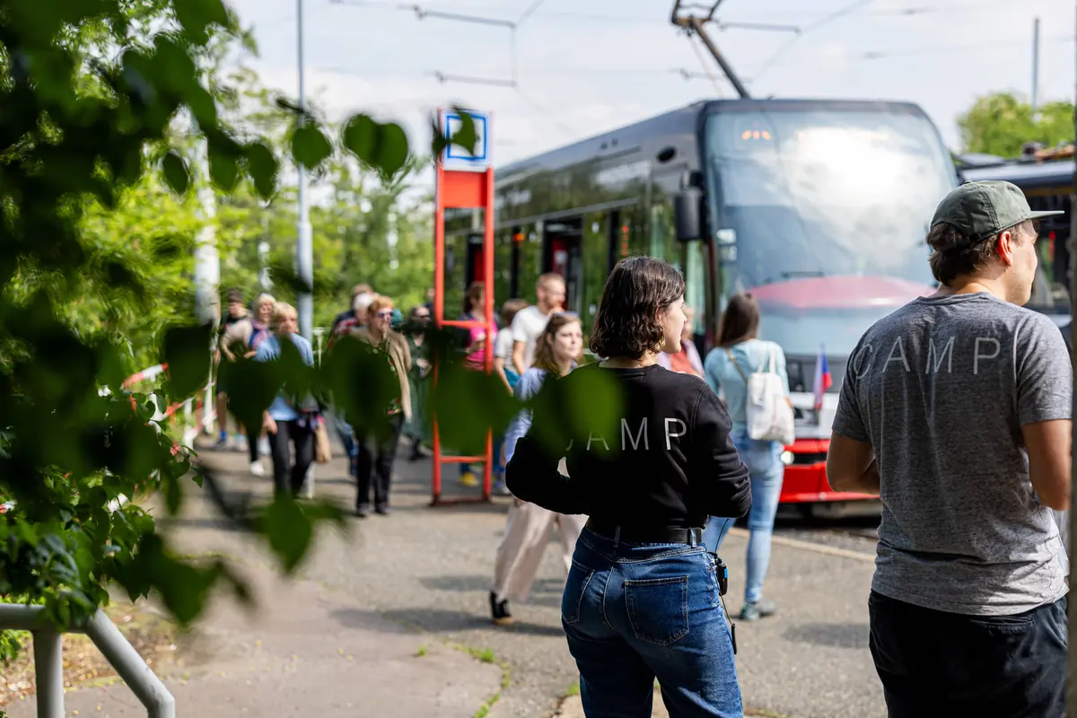 CAMP Tour Praha Tomorrow from the Tram — CAMP, Prague