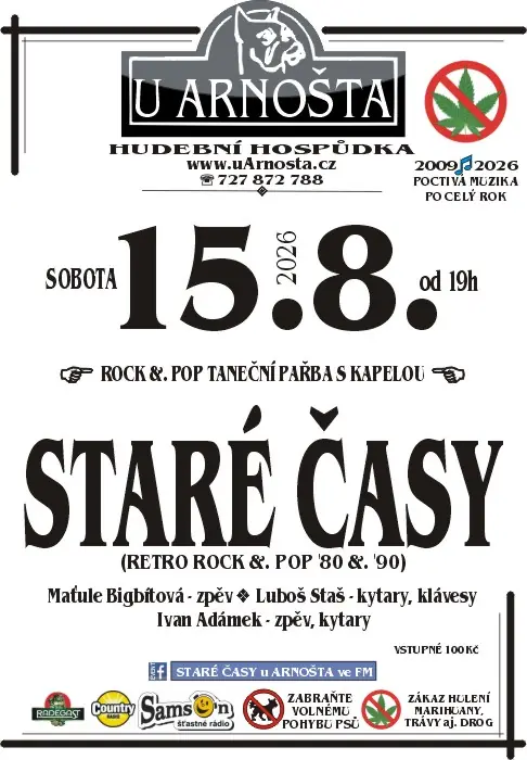 Staré časy — Hudební hospůdka U Arnošta, Frýdek-Místek