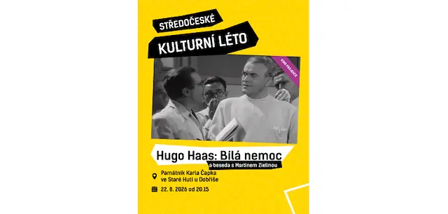 Conversation with Martin Zielina and the film White Plague — Památník Karla Čapka, Stará Huť