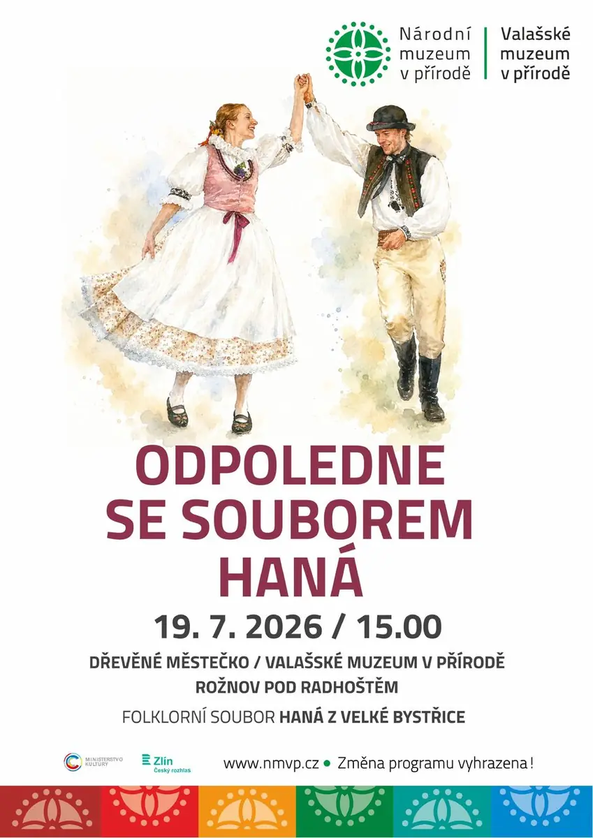 Nachmittag mit dem Ensemble Haná — Městský park, Rožnov pod Radhoštěm