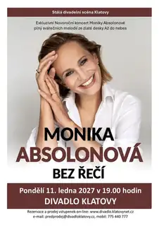 BEZ ŘEČI - Monika Absolonová New Year Concert