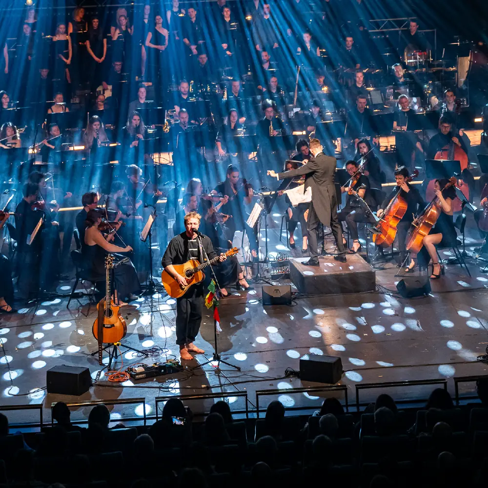 POLICE SYMPHONY ORCHESTRA & TOMÁŠ KLUS — Home of AV, Říčany