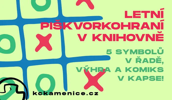 Summer Gomoku Tournament in the Library — KC Kamenice, Kamenice