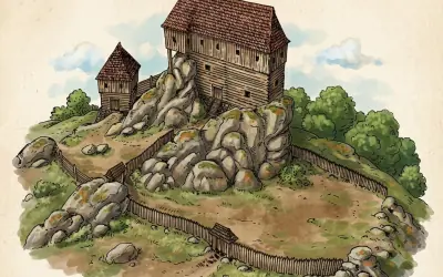 Klenov Castle - A Castle Wrapped in Legends — Kulturní dům, Valašské Meziříčí