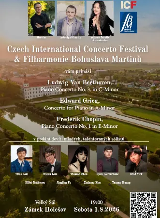 Tschechisches Internationales Konzertfestival & Philharmonie Bohuslav Martinů — Schloss Holeschow, Holešov