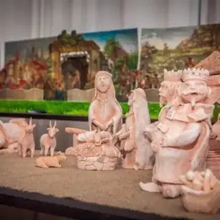 Ausstellung von Krippen und Diorama zum Leben Jesu Christi