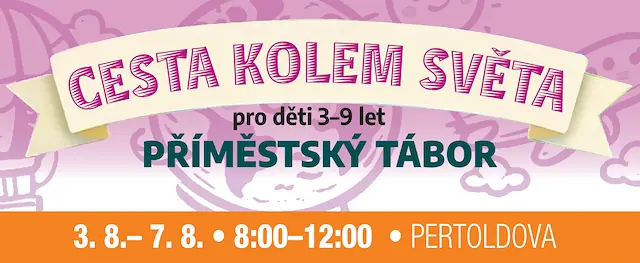 Cesta kolem světa, příměstský tábor pro děti 3 až 9 let — Praha 12, Praha