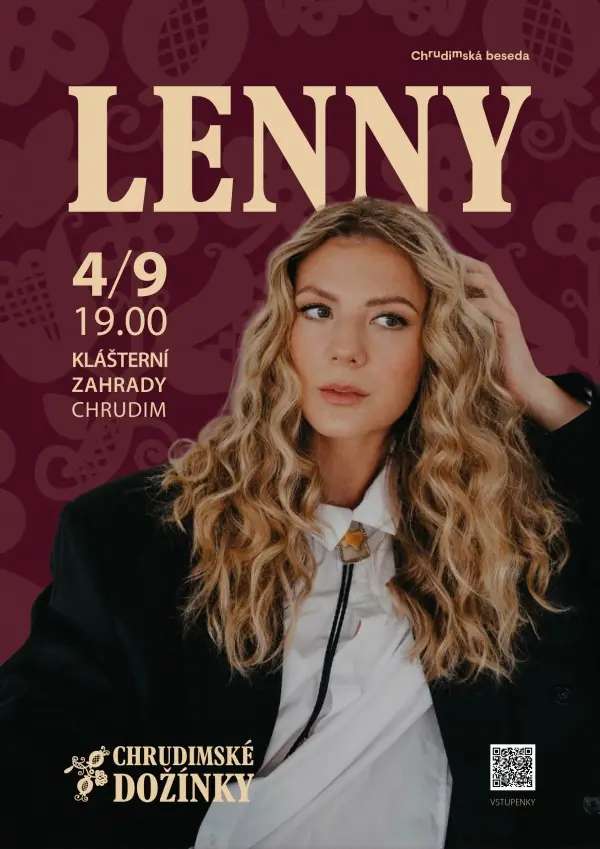 LENNY • koncert — Klášterní zahrady, Chrudim