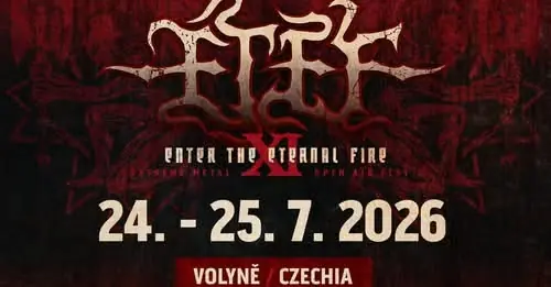 ENTER THE ETERNAL FIRE 2026 — Kino Volyně, Volyně