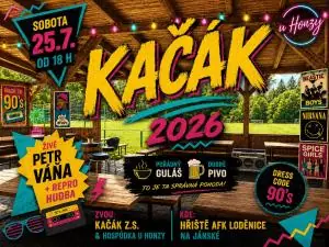 КАЧАК 2026 — Klub Loděnice, Loděnice