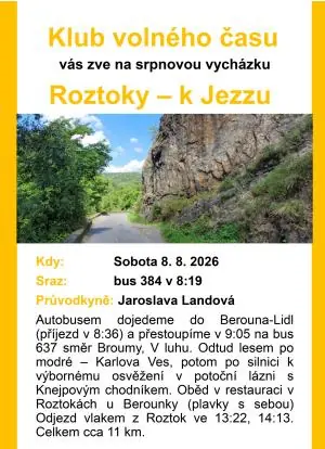 Серпнева прогулянка: Розтоки - до Єзу — Klub Loděnice, Loděnice