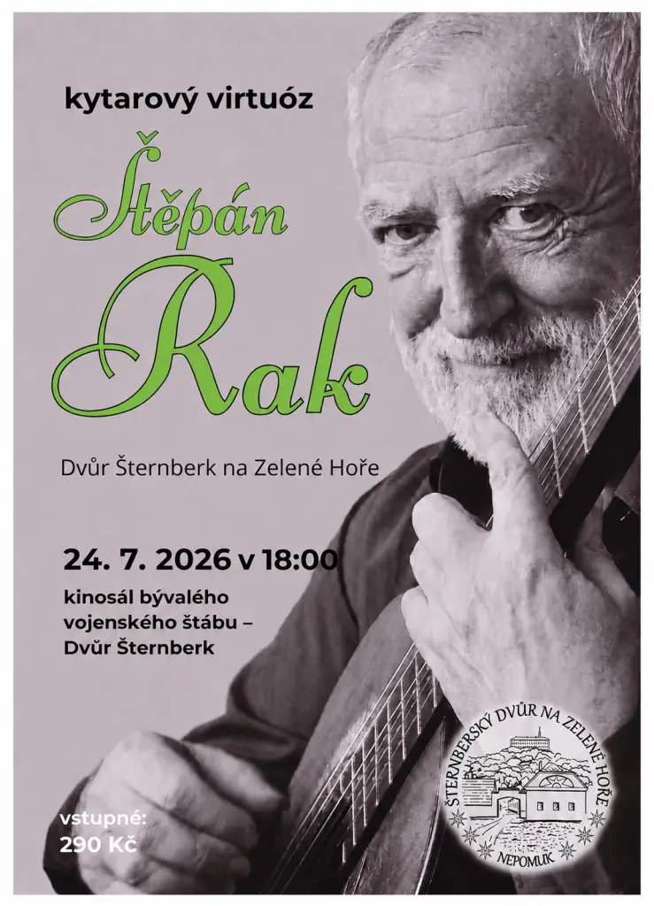 Gitarrenvirtuose Štěpán Rak — Nepomuk, Pilsen