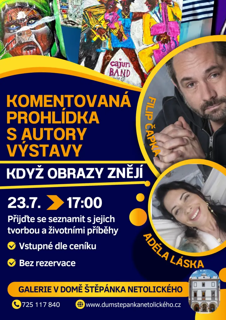 Guided Exhibition Tour with Actor Filip Čapek — Dům Štěpánka Netolického, Třeboň