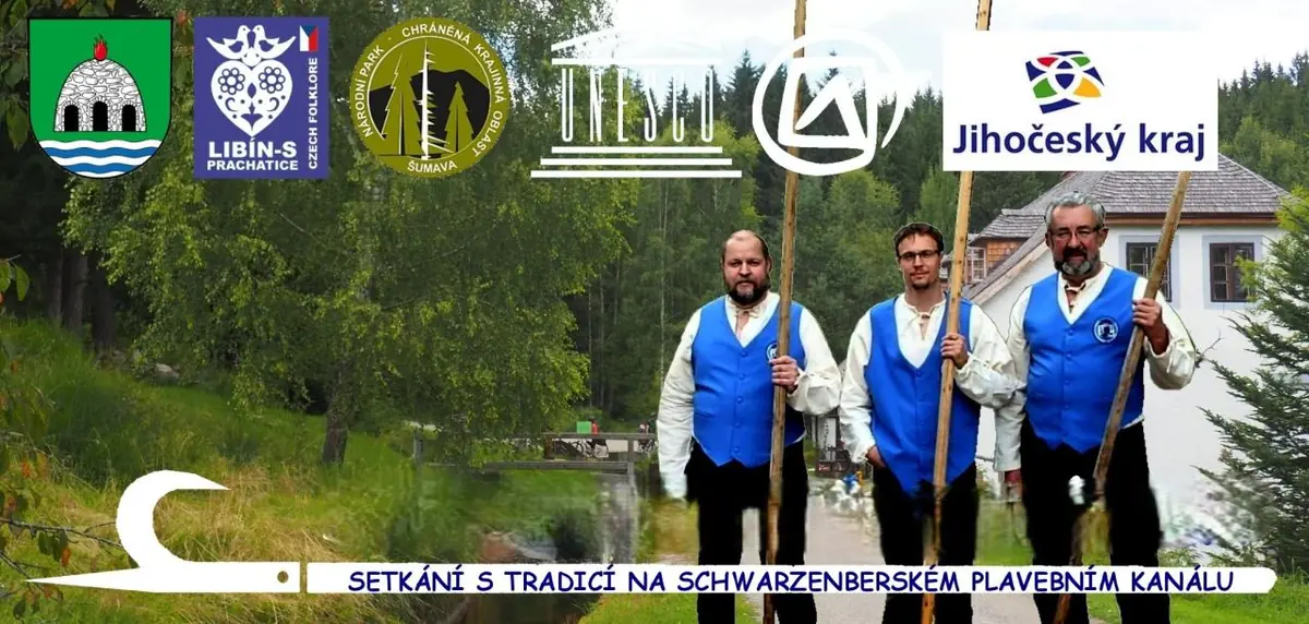 Holzflößerei-Vorführungen — Schwarzenberský plavební kanál, Nová Pec