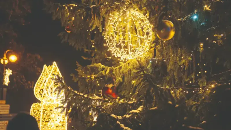 Weihnachtsbaumbeleuchtung — Město Špindlerův Mlýn, Špindlerův Mlýn